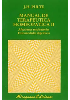Manual de terapeutica homeopática II