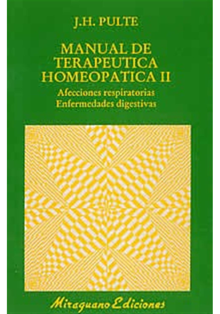 Manual de terapeutica homeopática II