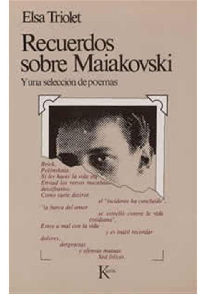 Recuerdos sobre Maiakovski-Y una selección de poemas
