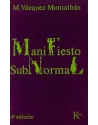 Manifiesto subnormal