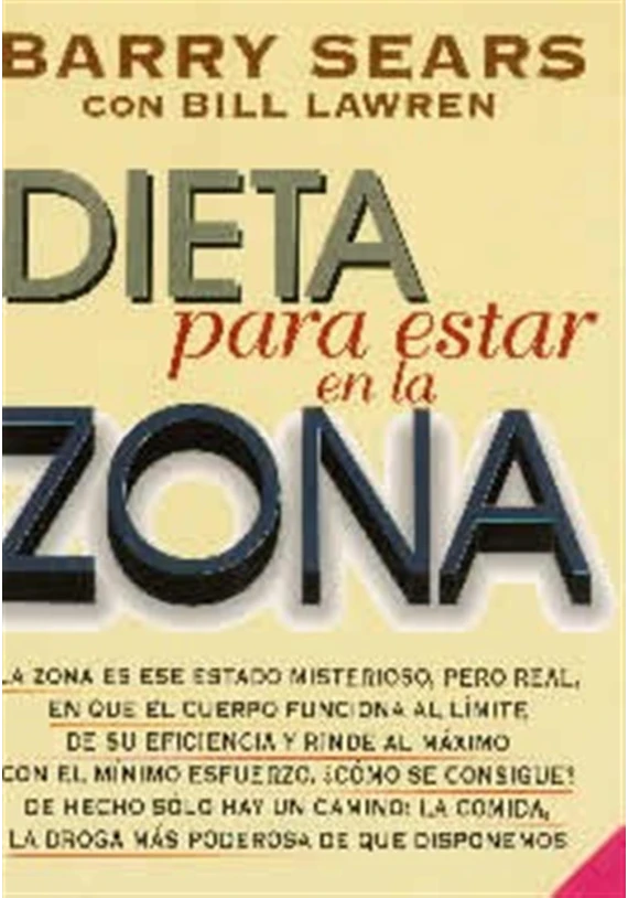 Dieta para estar en la zona. Barry Sears. Urano. Librería Iniciática