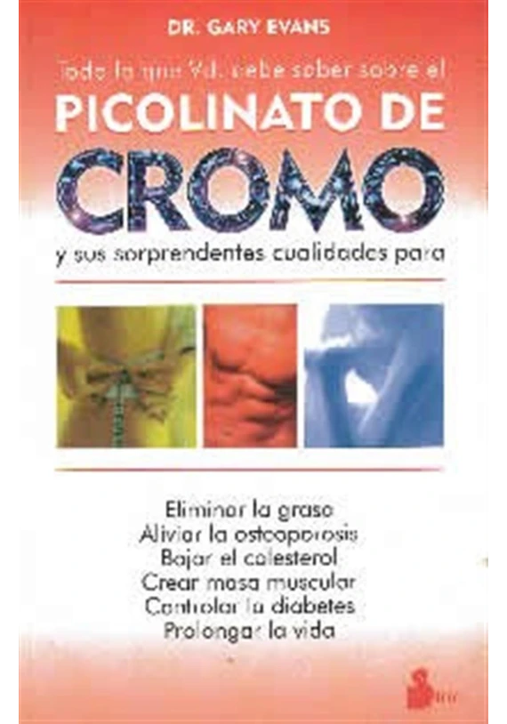Picolinato de cromo. Gary Evans. Sirio. Librería Iniciatica
