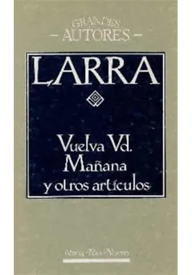 Vuelva Ud. Mañana y otros artículos