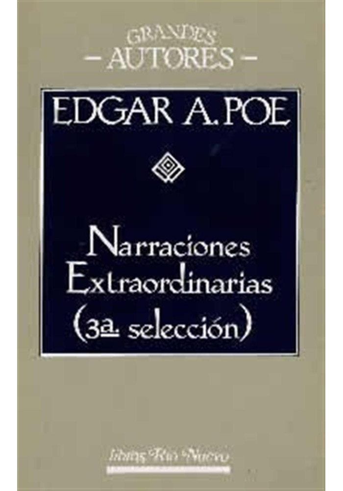 Narraciones Extraordinarias (3ª selección)