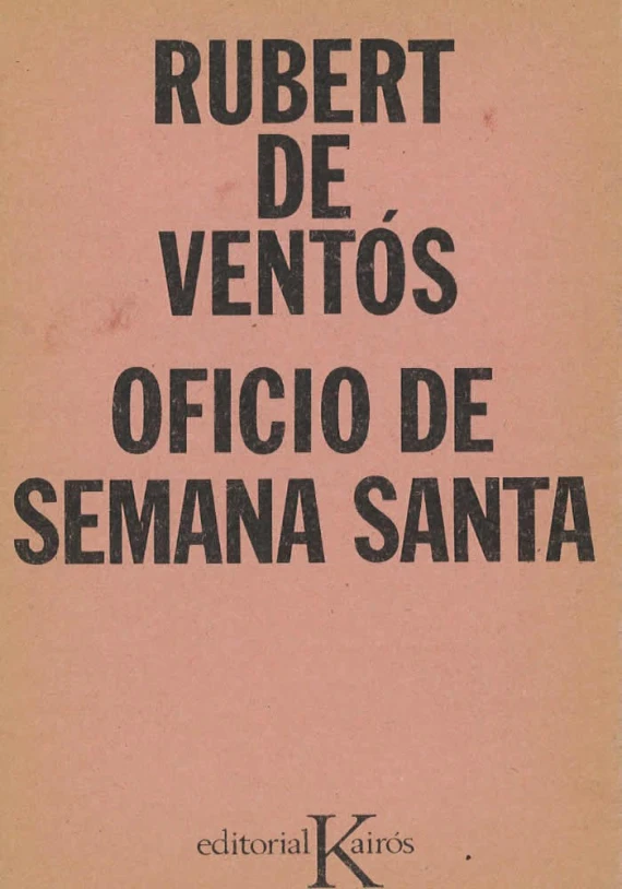 Oficio de Semana Santa