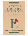 La Crítica literaria del siglo XX