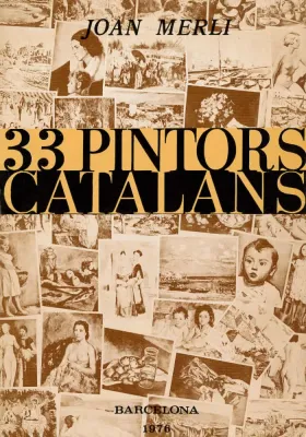Libro. 33 Pintors catalans. Joan Merli. Romagraf. Librería Iniciática