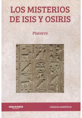 Libro. Los Misterios de isis y Osiris. Plutarco. Librería Iniciática