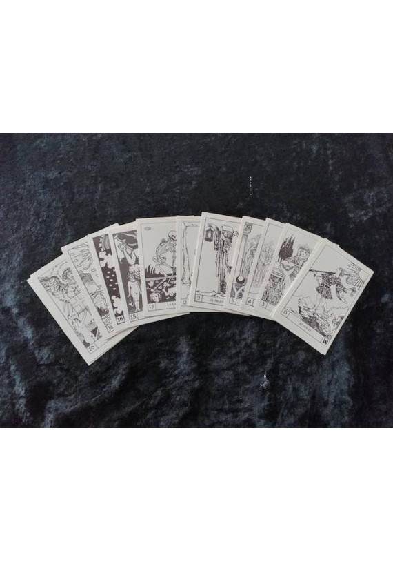 Claves de Tarot pequeñas- PARA PINTAR