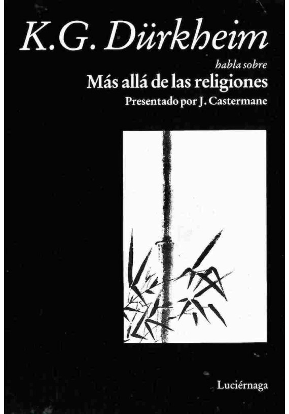 K.G.Dürkheim habla sobre Más allá de las religiones. CASSETTE