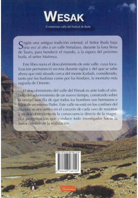 Libro: Wesak. El misterioso valle del festival de Buda. Michel Coquet. Escuelas de Misterios. Librería Iniciática