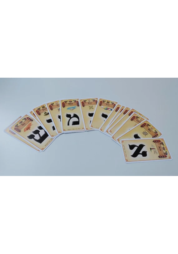 OTIYOTH. Las letras hebreas. 22 cartas concebidas y realizadas por Georges Lahy (Virya). NO INCLUYE LIBRITO