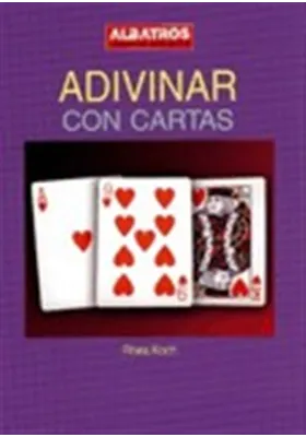 Libro.Adivinar con cartas - Rhea Koch.  Albatros - Iniciática - Escuelas de Misterios
