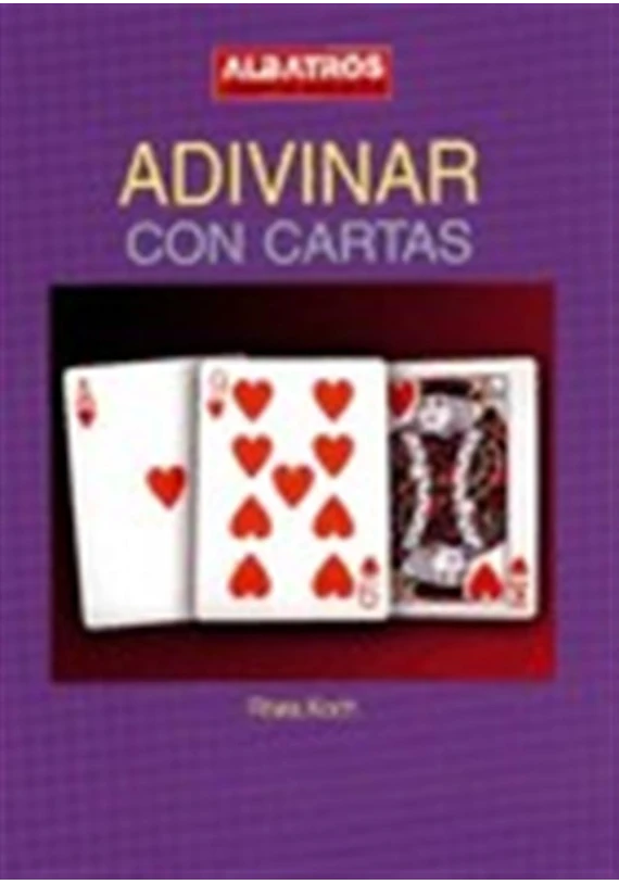 Libro.Adivinar con cartas - Rhea Koch. Albatros - Iniciática - Escuelas de Misterios Libro.Adivinar con cartas - Rhea Koch. Albatros - Iniciática - Escuelas de Misterios