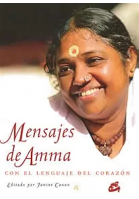 Libro. Mensajes de Amma. Con el lenguaje del corazón. Gaia. Librería Iniciática